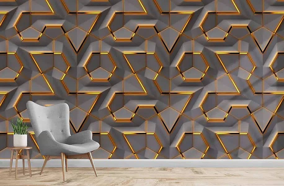 3D Wallpaper | Wall Branding | Office Wallpaper | Customized Wallpaper 12