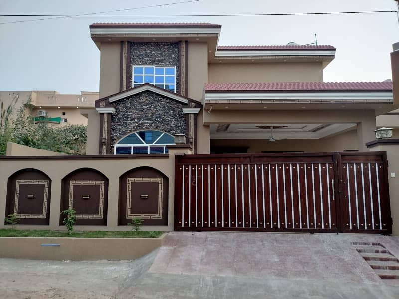 1 Kanal House For Sale 5Bedroom Brand New Luxry House With Lawn Rda Map Approved Gulshan-E-Abad 1