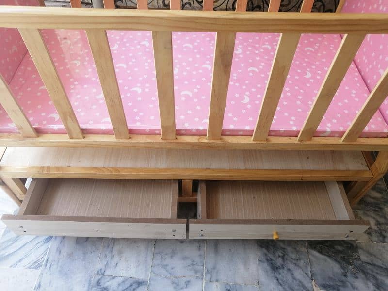 Baby(wooden) Wooden/Baby cot / Baby beds / Kid baby cot / Baby bunk 1
