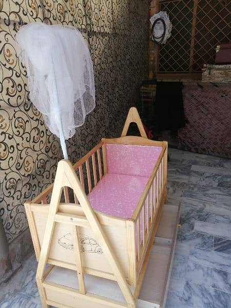 Baby(wooden) Wooden/Baby cot / Baby beds / Kid baby cot / Baby bunk 3