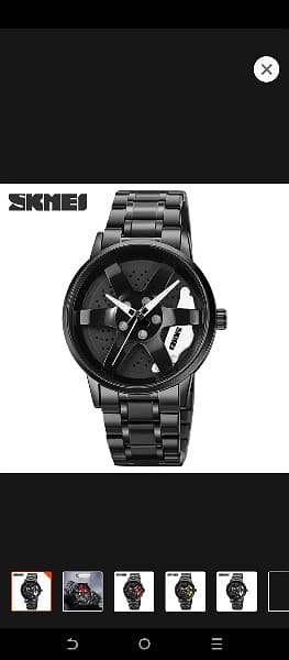 Original SKMEI trending branded watch with rotatory feature, vacuum. 1