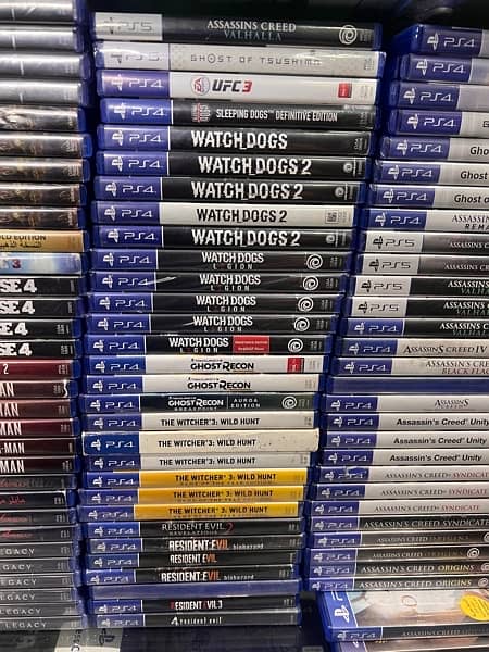 PS4 and PS5 dvds Available for sale 4