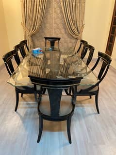 Dining Table and 8 chairs 0