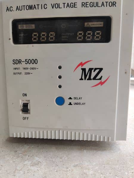 AC  stabilizer MZ  SD 5000 1