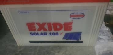 Battery Exide 100 ampere good condition battery