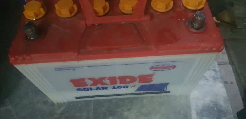 Battery Exide 100 ampere good condition battery 1