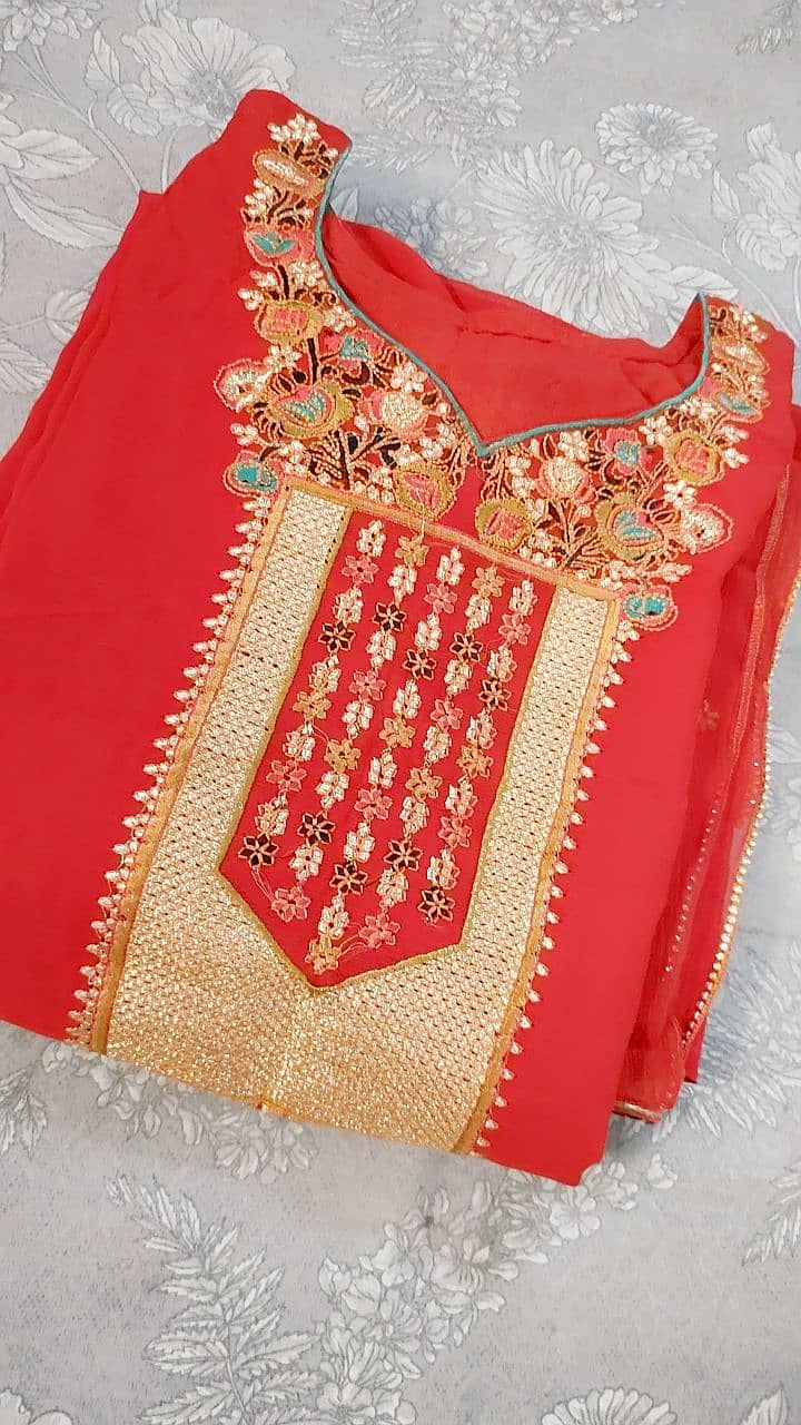 Cotton Embroidered suits 2