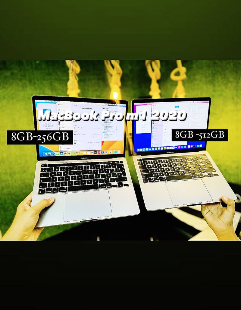 MacBook Pro m1 2020, 8GB - 256GB, 8GB- 512GB, Read Ad 4