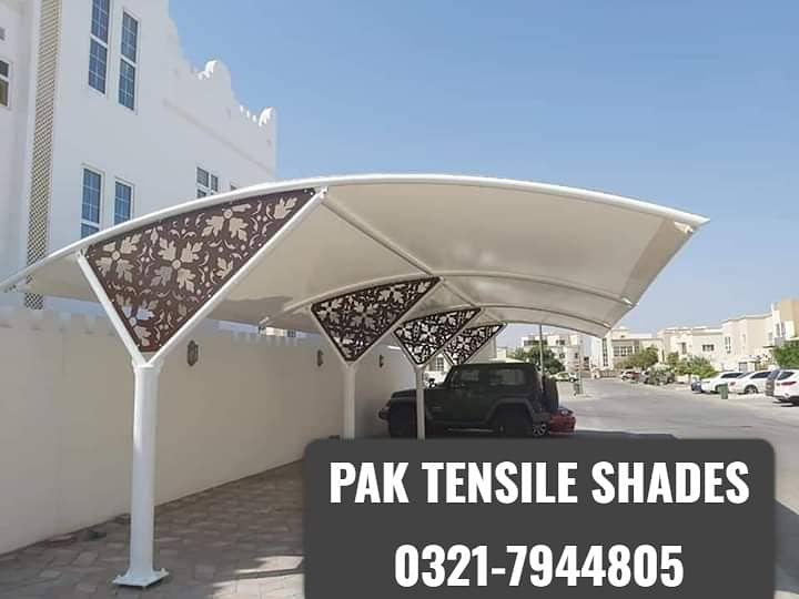 sheds / car parking shed / tensile shades / car porch shades / shade 13