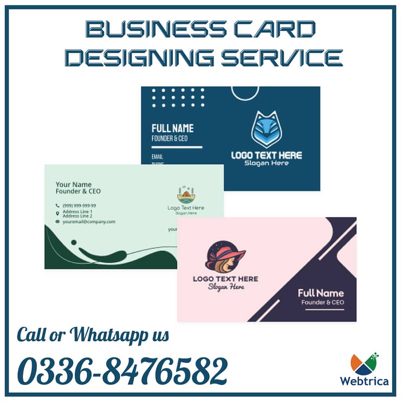 Business Card Designing Logo Designing Business Profile Designing 2