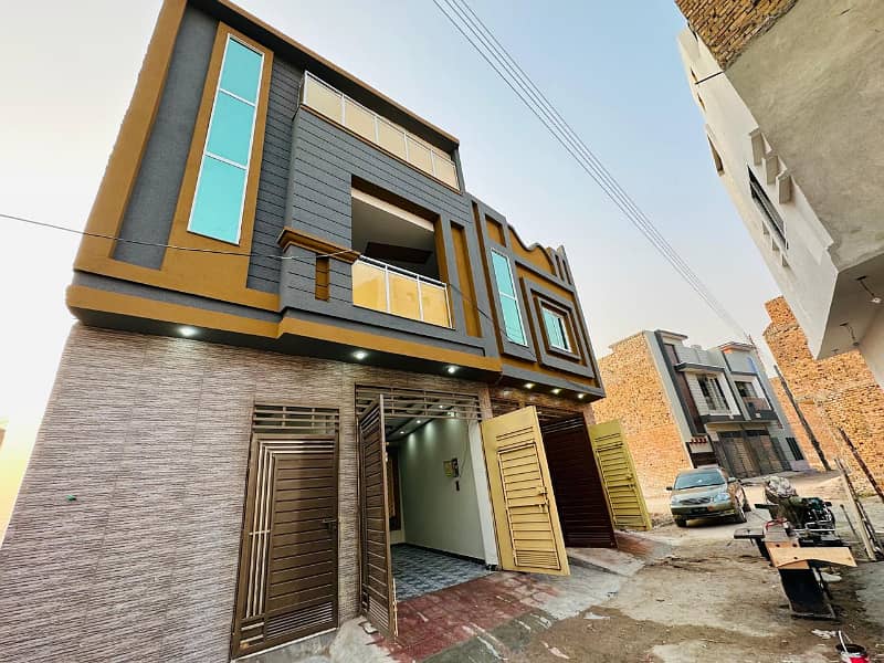 3.5 Marla New Fresh Luxury Double Storey House For Sale Located At Warsak Road Ali Villas 1