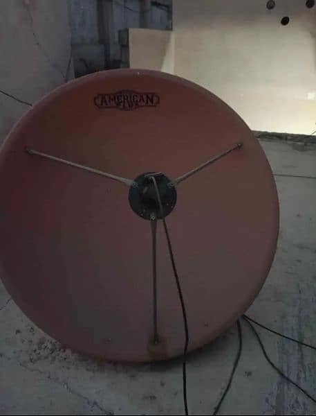 dish Antenna mukaml set for sale with receiver 1