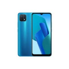 oppo a16e blue colour one hand use with full box