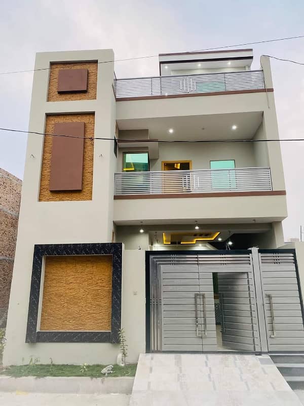5 Marla Brand New Double Storey House For Sale Located At Warsak Road Sufiyan Garden Peshawar 0