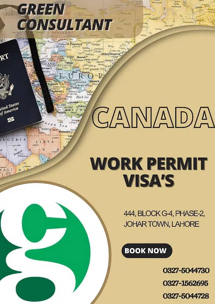 CANADA visa  / Uk Work Visa / USA Vist Visa / Canada Work Visa 8