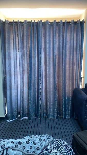 texture curtains with organza curtains 1