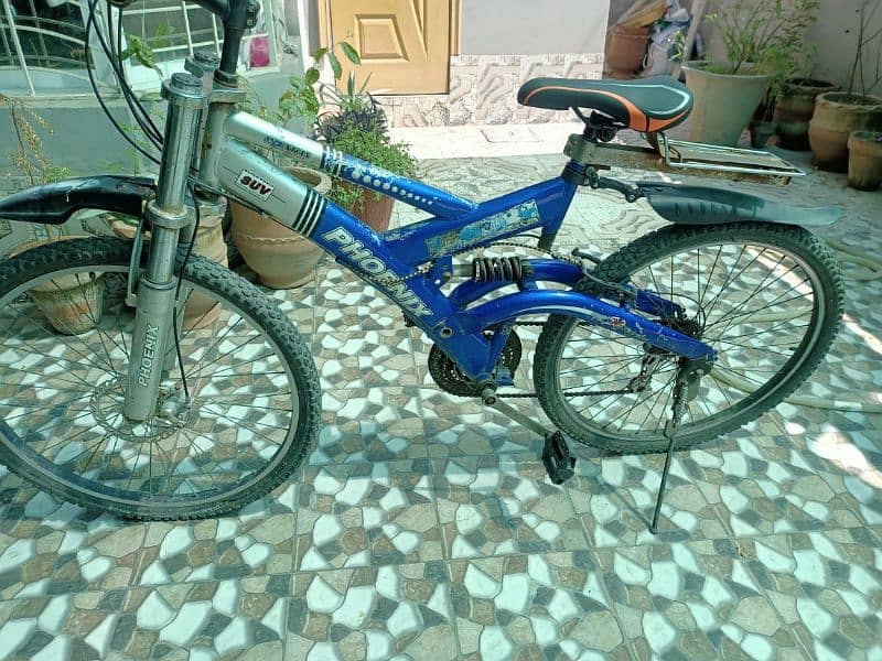 phoneix cycle with gear and shocks 2