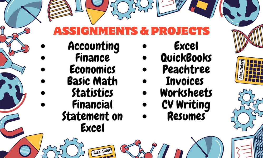 I will assist you in Accounting, Finance and business assignments. 0