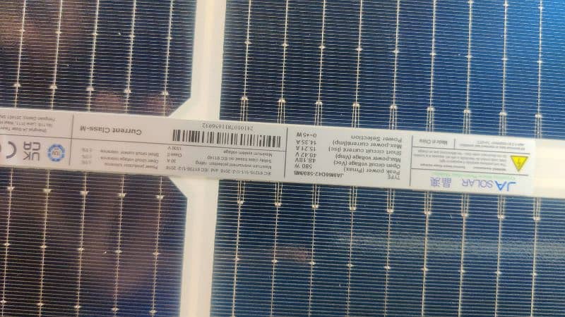 JA solar plates bi facial with documents new solar plates 8