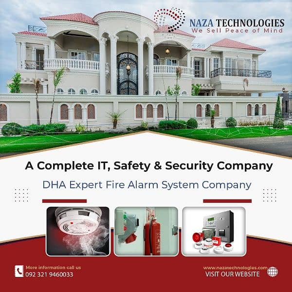 DHA Expert Fire Alarm System Smoke Detector Global C Tek Solution 1