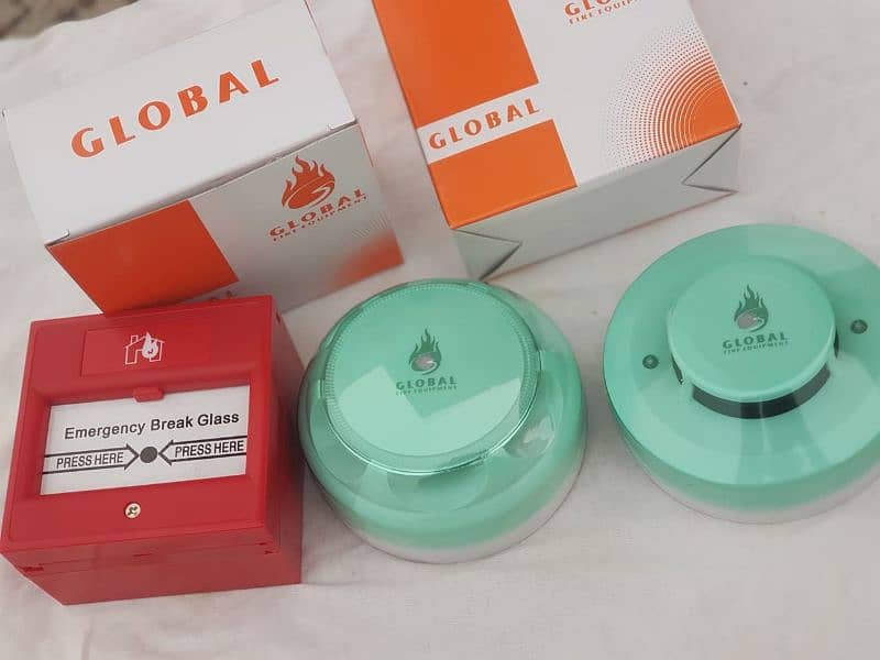 DHA Expert Fire Alarm System Smoke Detector Global C Tek Solution 5