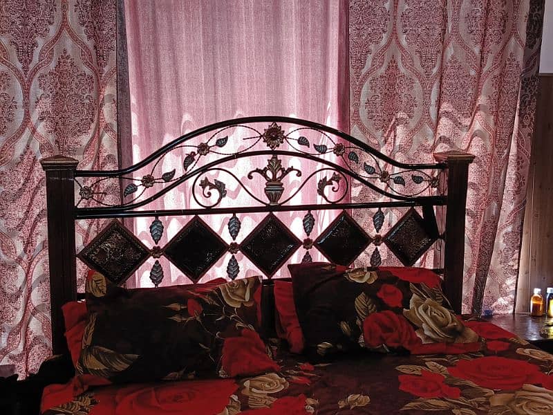 iron bed for sale. . . contact serious customer 2
