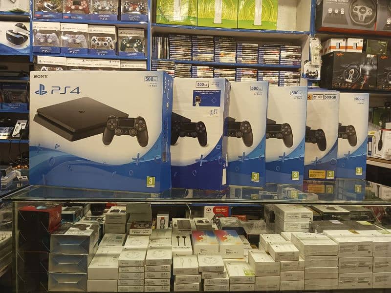 ps4 slim 1tb jailbreak with 18 games installed at Sunny video store p 0