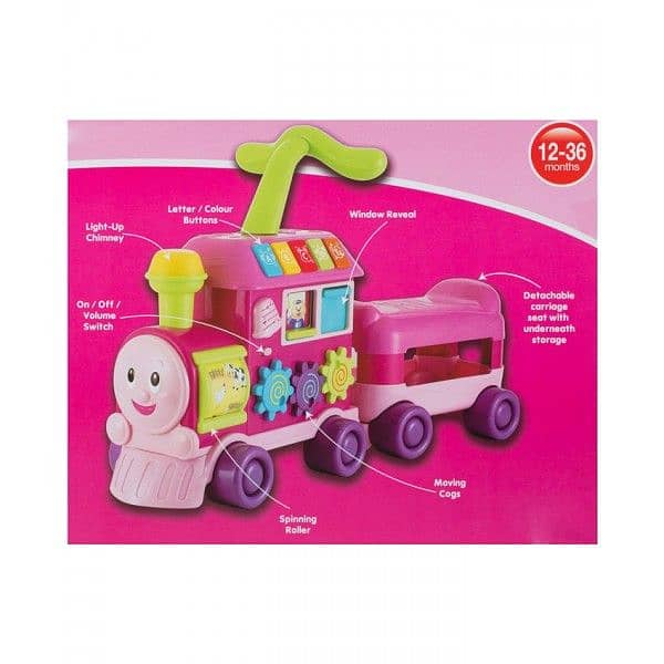 train walker, for 1 to 3 years kids colour full and beautiful 2