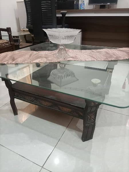 Centre Table with 2 side tables 0