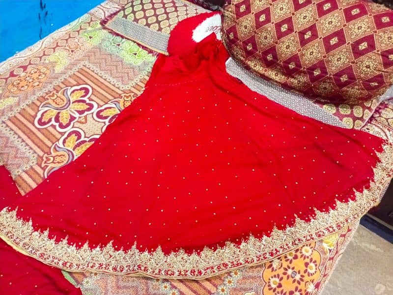lehnga Kurti used for bridal brand new condition only wear for 1 time 1