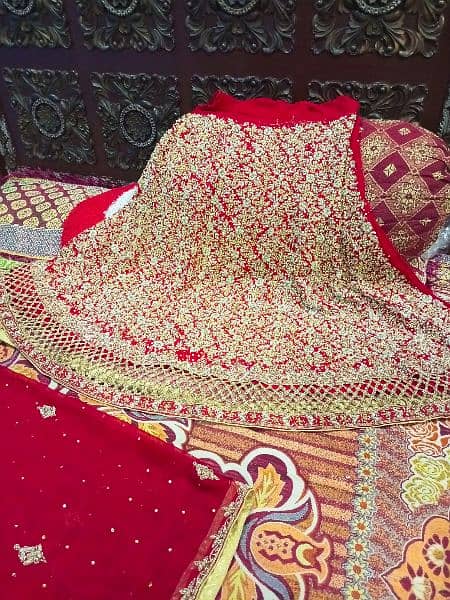 lehnga Kurti used for bridal brand new condition only wear for 1 time 3