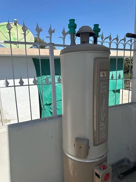 New Geyser full size only 4 months used warranty card available. 3