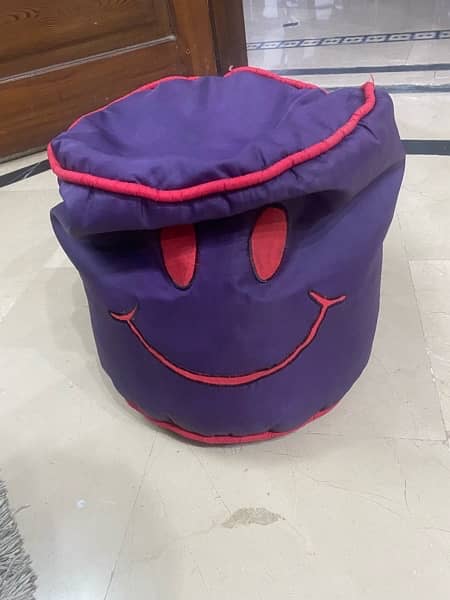 its a bean bag small kids stool 0