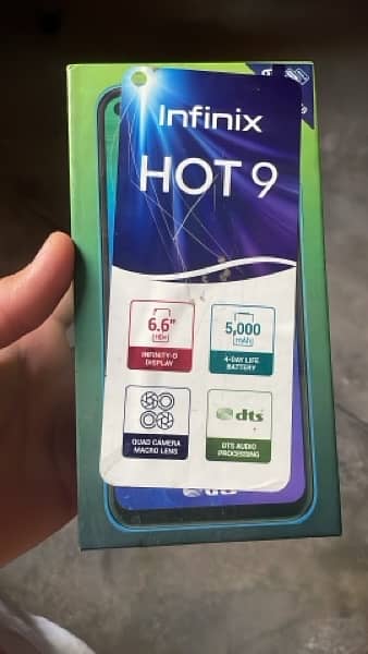 Infinix Hot 9 With Complete Box 1