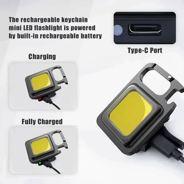 Portable Mini Rechargeable COB Light 3