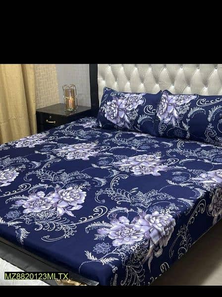 3 PCS Crystal Cotton printed double sheet 2