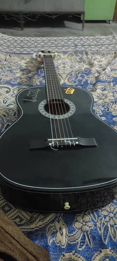 spanish guitar for sale with bag nylons wire