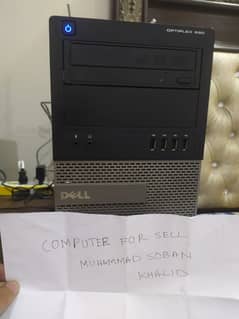 Dell Optiplex 990 Desktop (i5 2400) with HP LED