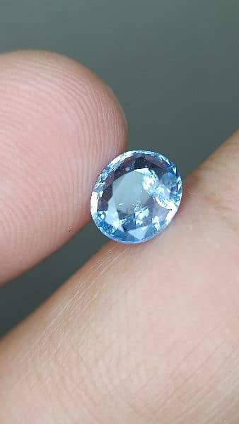 CGL certified Natural Blue Sapphire Neelam unheated untreated top gem 0