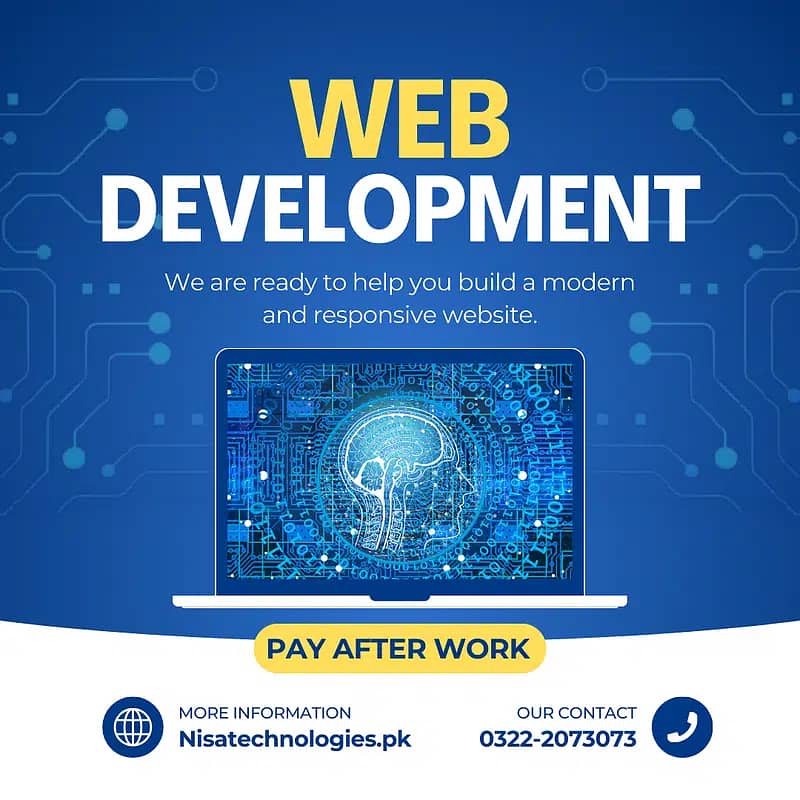 Professional Website Development Services in Lahore, Pakistan 0