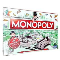 PREMIUM EDITION MONOPOLY BOARD GAME AGE 8+ PLAYERS 2-6 ,, toys 0
