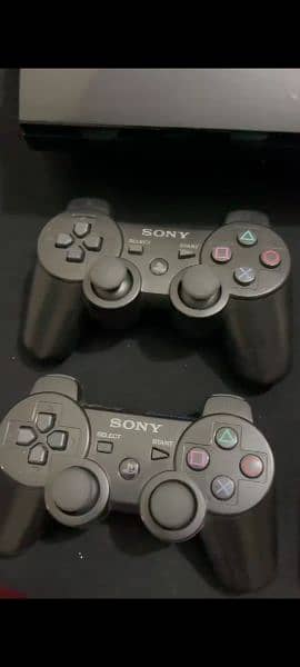 play station 3 with 4 controller 1