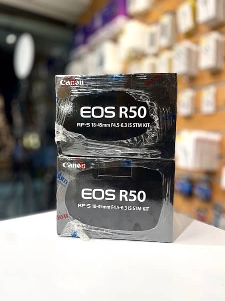 Canon EOS R50 Kit 18-45mm Lens New Official Warranty 0