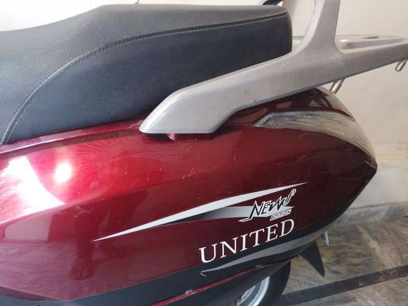 united 100cc scooty self start petrol 2019 1
