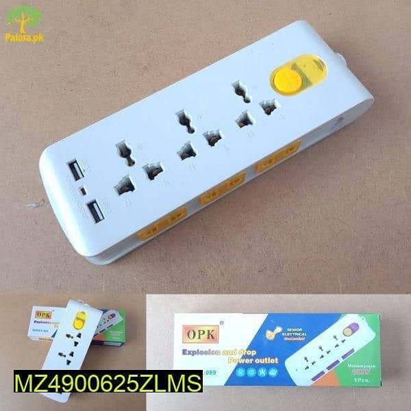 2usb ports and 9 sockets power electrical Multipurpose Extension board 0