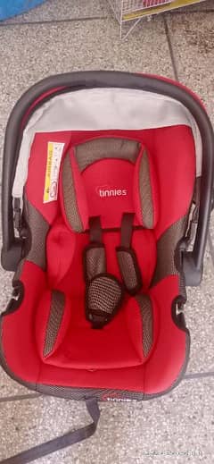 baby carrier plus car seat,  Tennies brand
