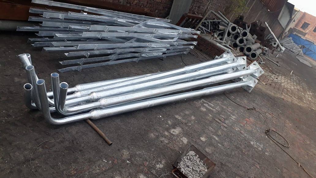 Street Lighting Poles Solar poles structural towers overhead line pole 8