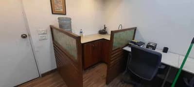 275SQFT FURNISHED OFFICE FOR RENT ON 4TH FLOOR AL-HAFEEZ TOWER, MM ALAM ROAD LAHORE 0