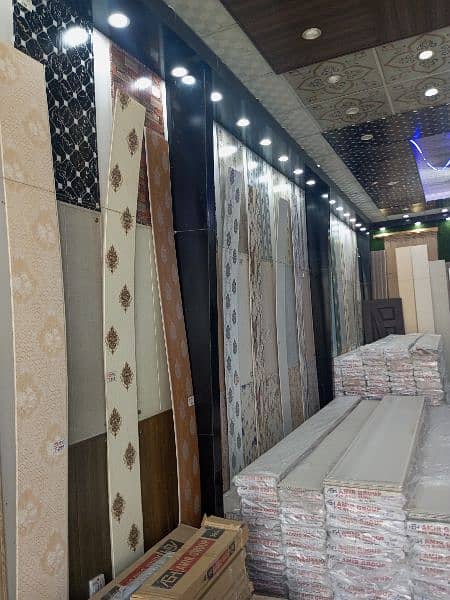 pvc wall panel, ceiling, vinyl floor, wooden floor, wallpaper 19