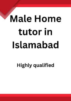 male home tutor available